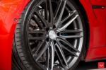 BMW M3 Sedan on Vossen Wheels (VFS4) 2017 года